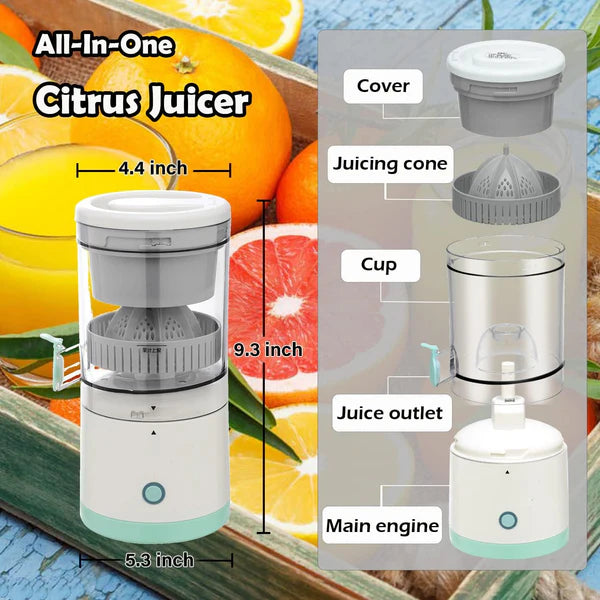 Portable Rechargeable Citrus Juicer