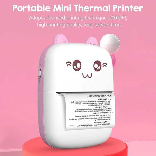 Portable Mini Pocket Printer
